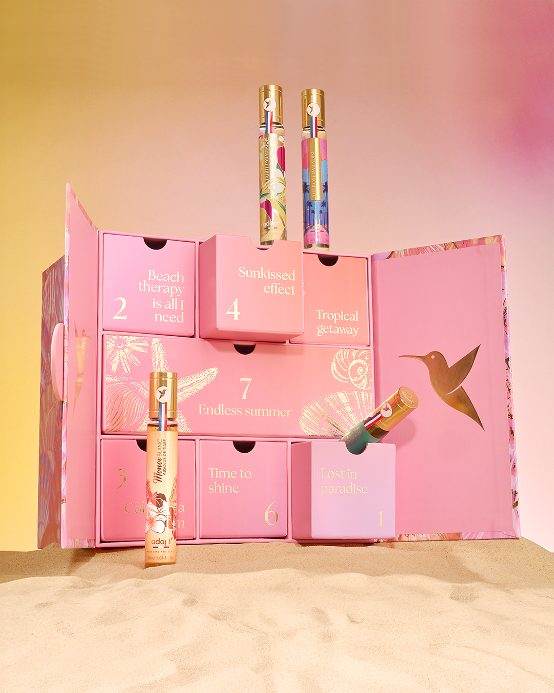 L’été en 7 parfums avec notre calendrier ensoleillé